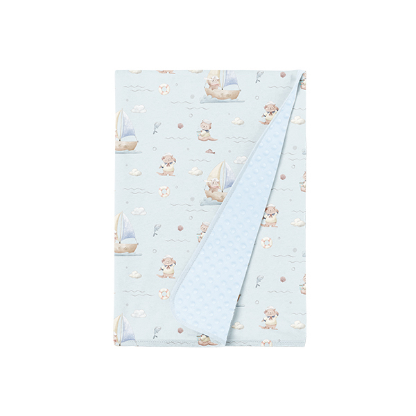 Cottonseeds Baby Blanket Sea Otter