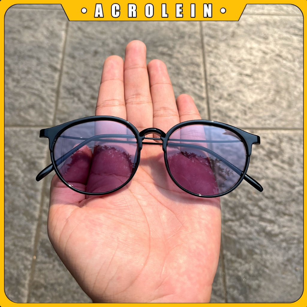 "PROMO" Fashion Kacamata Anti Radiasi PhGambar 1otocromic Wanita Pria Gaya photocromic 2 IN 1 2125