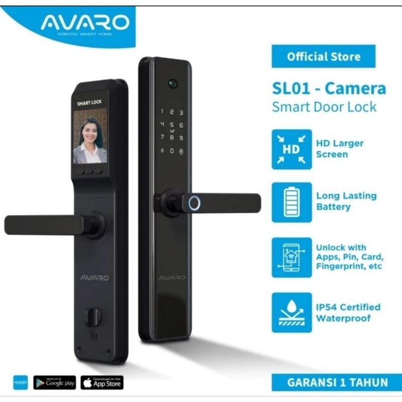 Smart Door Lock Camera Avaro