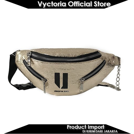 (COD) Vyctoria VOS119 Tas Waistbag Wanita Lucu Kekinian Promo JTF119 LT1781 BQ2840 119 1781 2840