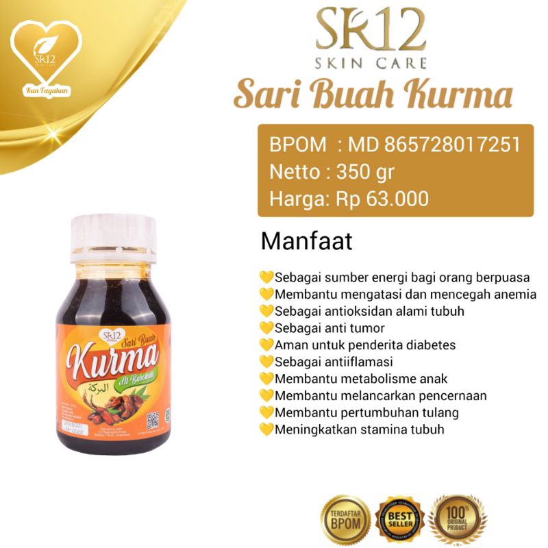 

Sari Buah Kurma SR12