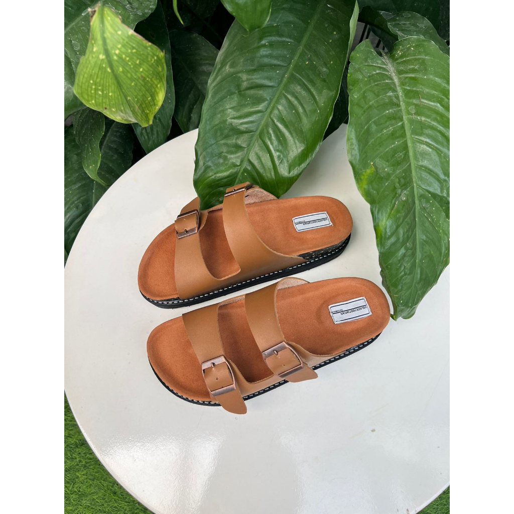 Sandal kasual pria/wanita asska TAN