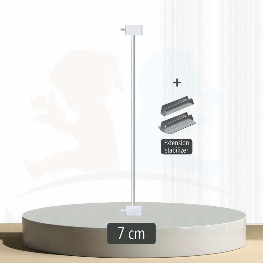 tinggi 80CM Baby Safety Gate/Extension 7cm