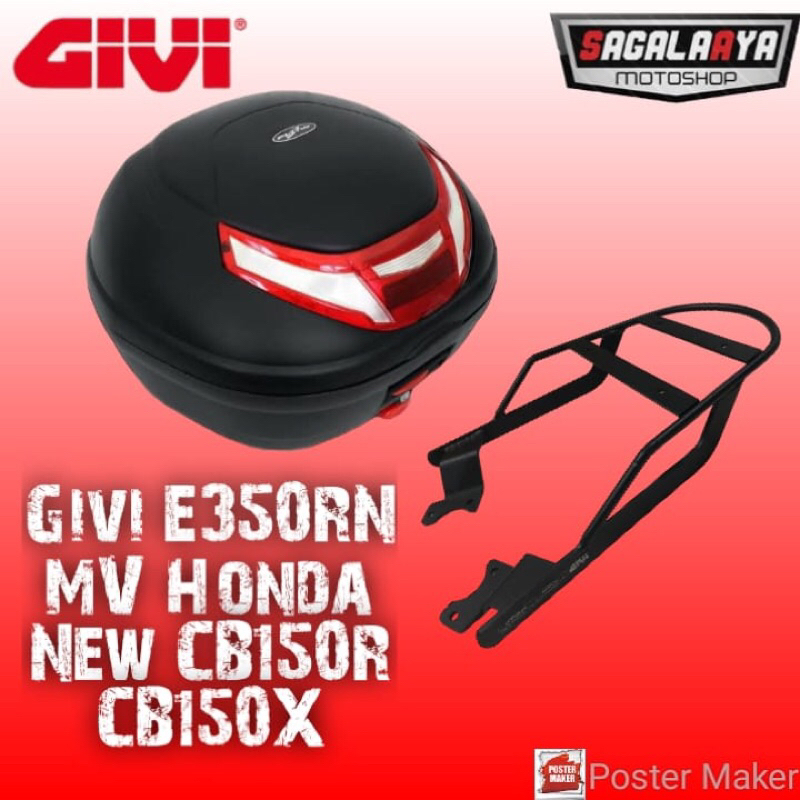 Paket Box Givi E350RN New CB150R CB150X