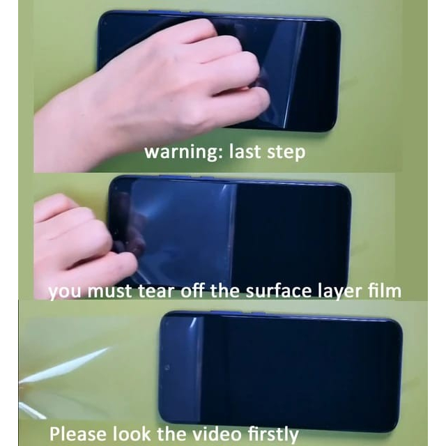 VIVO V50 V40 V30e V30 PRO V29 V29e V27 V27E V25E V25 V23e V21 4G 5G V20 SE HYDROGEL SCREEN PROTECTOR ANTI GORES LAYAR