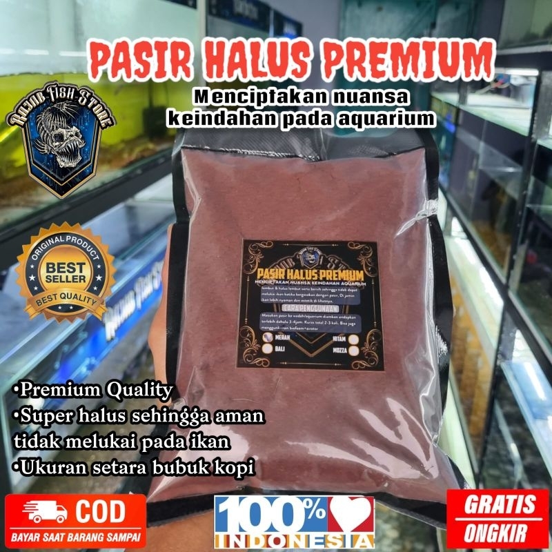 pasir merah halus,pasir malang merah/red sand/pasir halus premium rajabfishstore