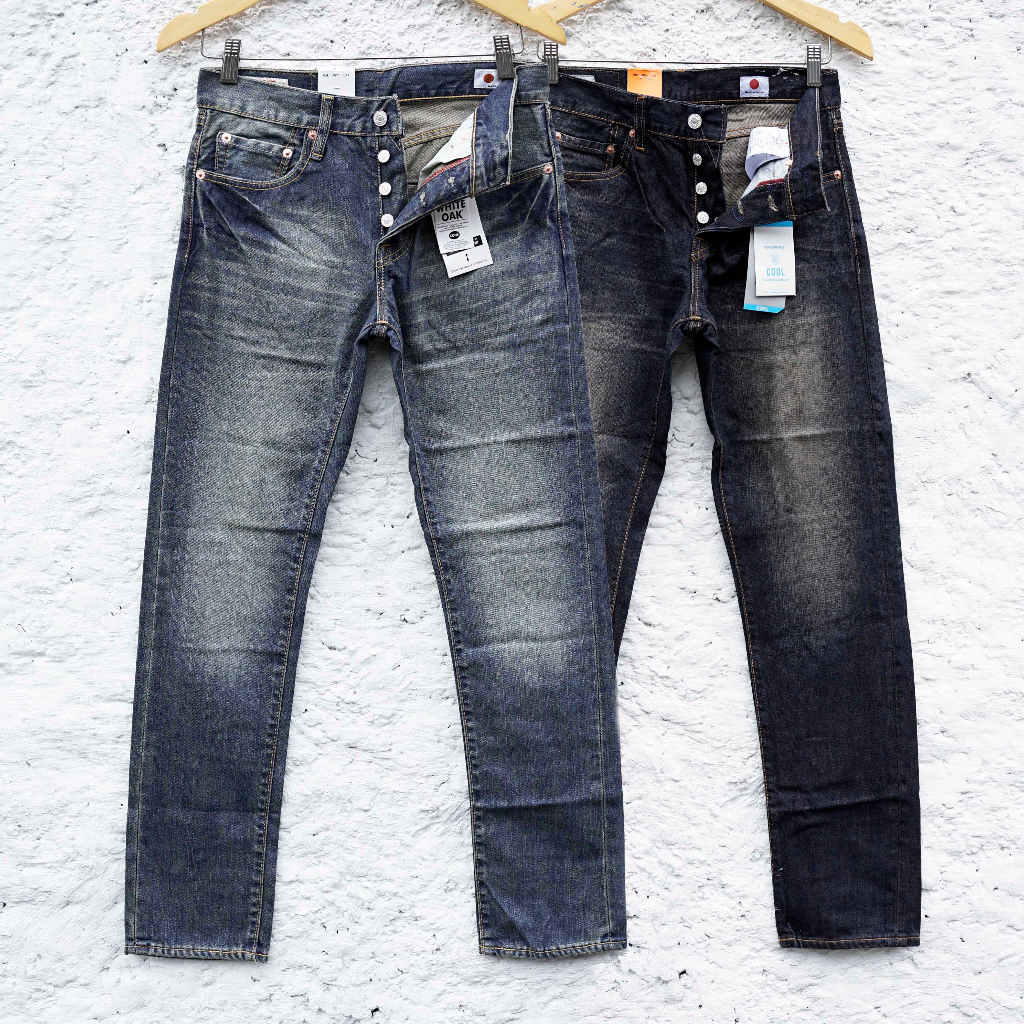 Levis 501 Reguler Fit - Celana Jeans Pria - Bonus Paperbag