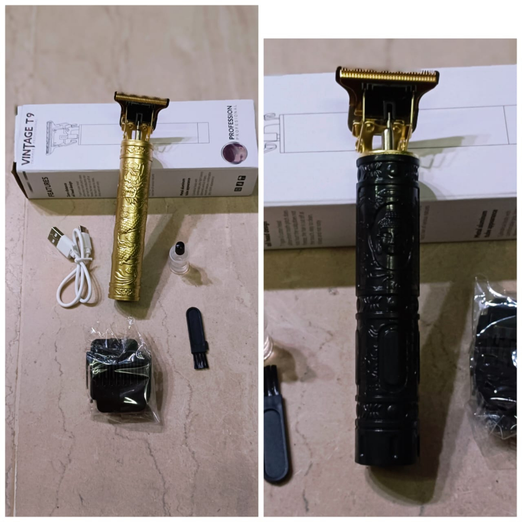 Cukuran Vintage T9 Alat Cukur Hair Clipper Jenggot Kumis Rambut / VINTAGE Alat Cukur Elektrik Hair Clipper Trimmer T9