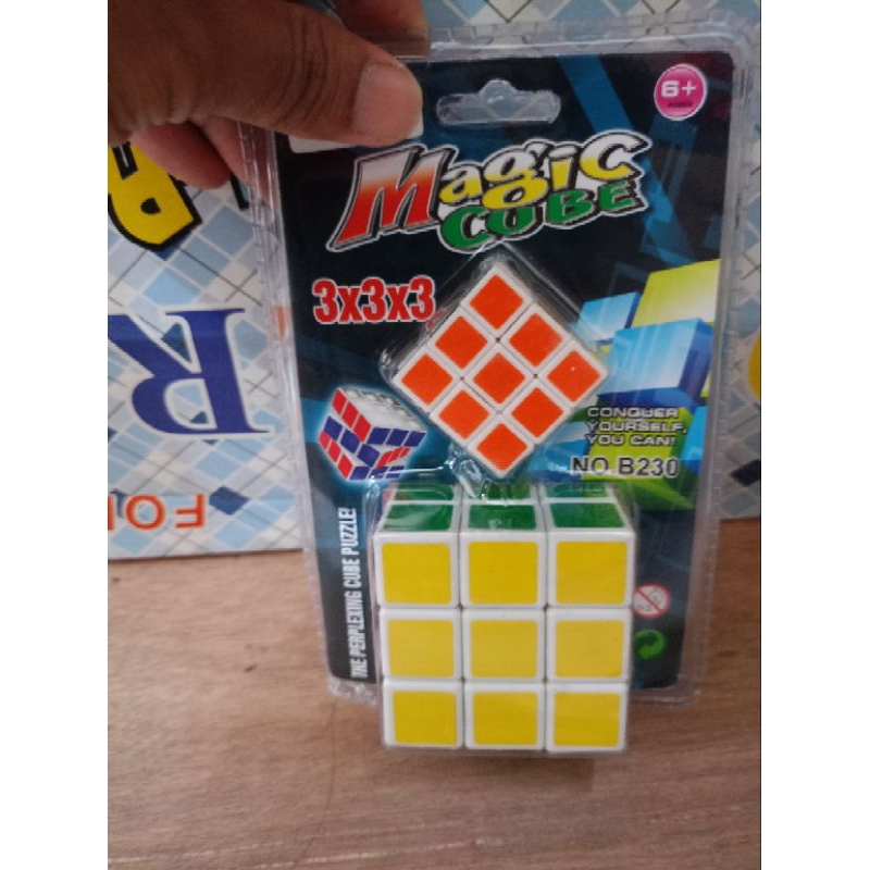 RUBIK MURAH 3X3 BONUS RUBIK MINI 3X3