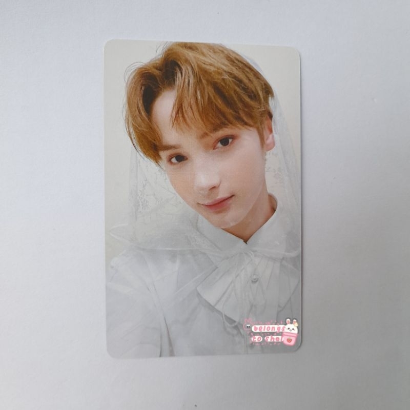 Photocard Hueningkai TXT DVD Fanlive BOOKED