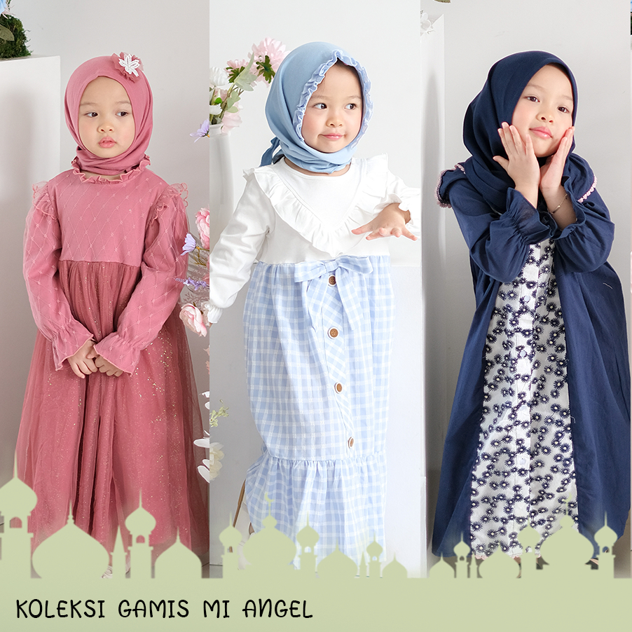 Mi Angel Gamis Anak Collection (3-4 Tahun)