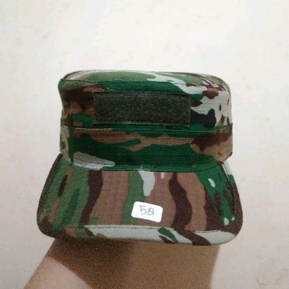 TOPI PET PDL MATRA DARAT TERBARU - TOPI PET PDL LORENG TNI AD TERBARU