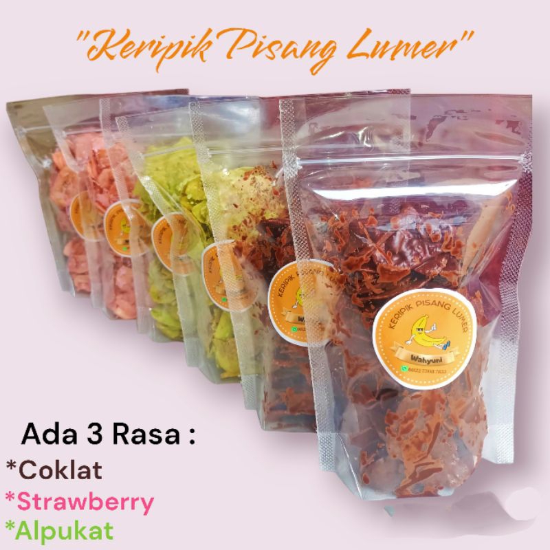 

KERIPIK PISANG LUMER COKLAT