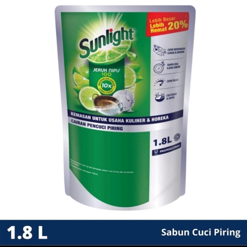 Sunlight Sabun Cuci Piring 1800ml