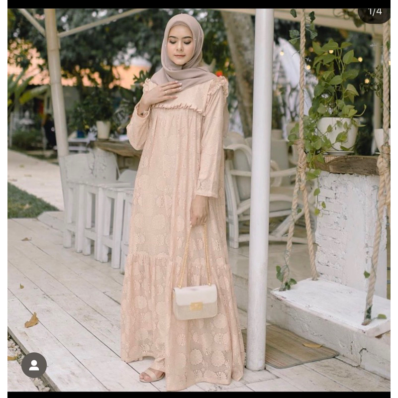 khawla dress zhafa dress brokat preloved