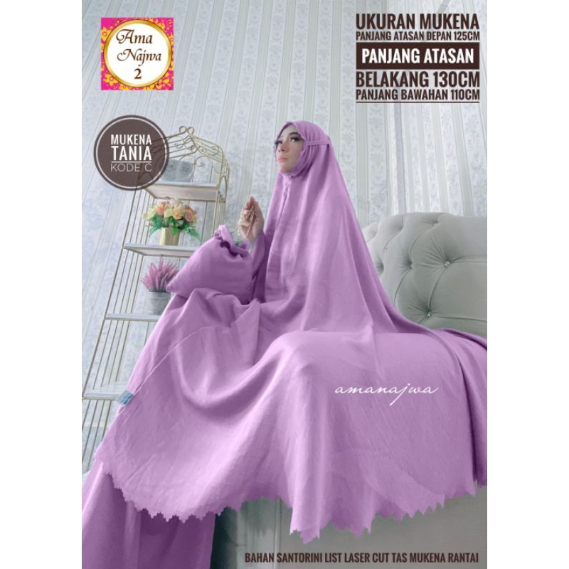 mukena tania by ama najwa