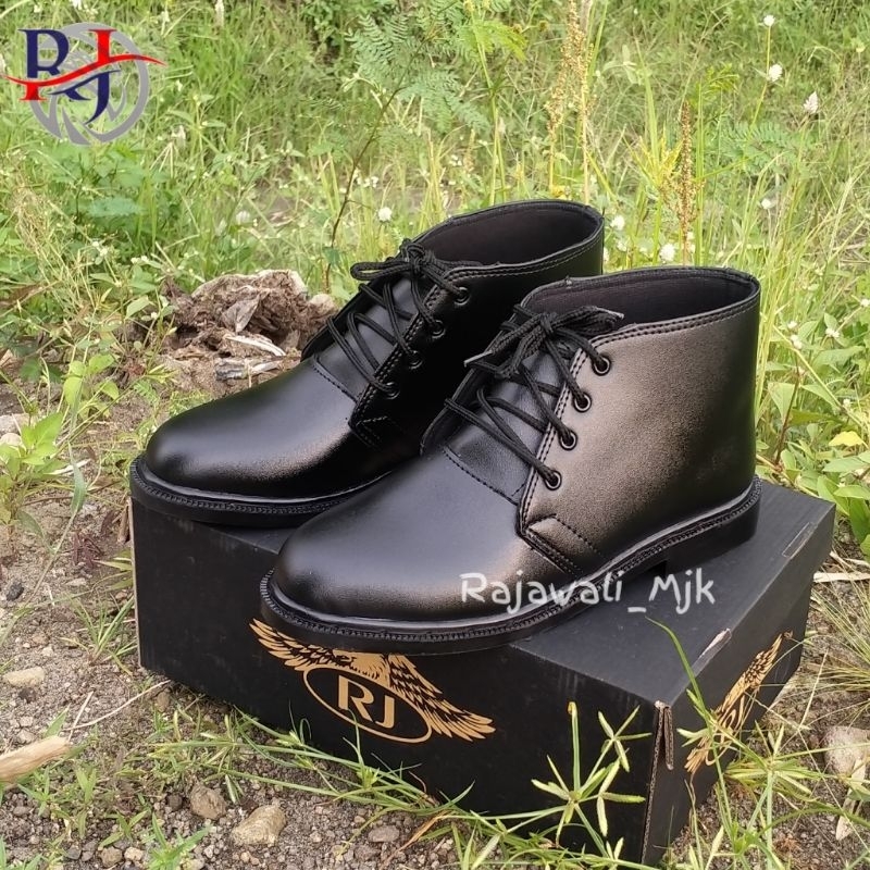 BERKUALITAS Sepatu PDH DOFF Kerja Resmi Dinas TNI Polri Satpam Security Terlaris Original