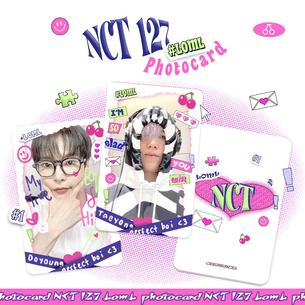 NCT 127 LOML PHOTOCARD| NCT 127 DECO PHOTOCARD