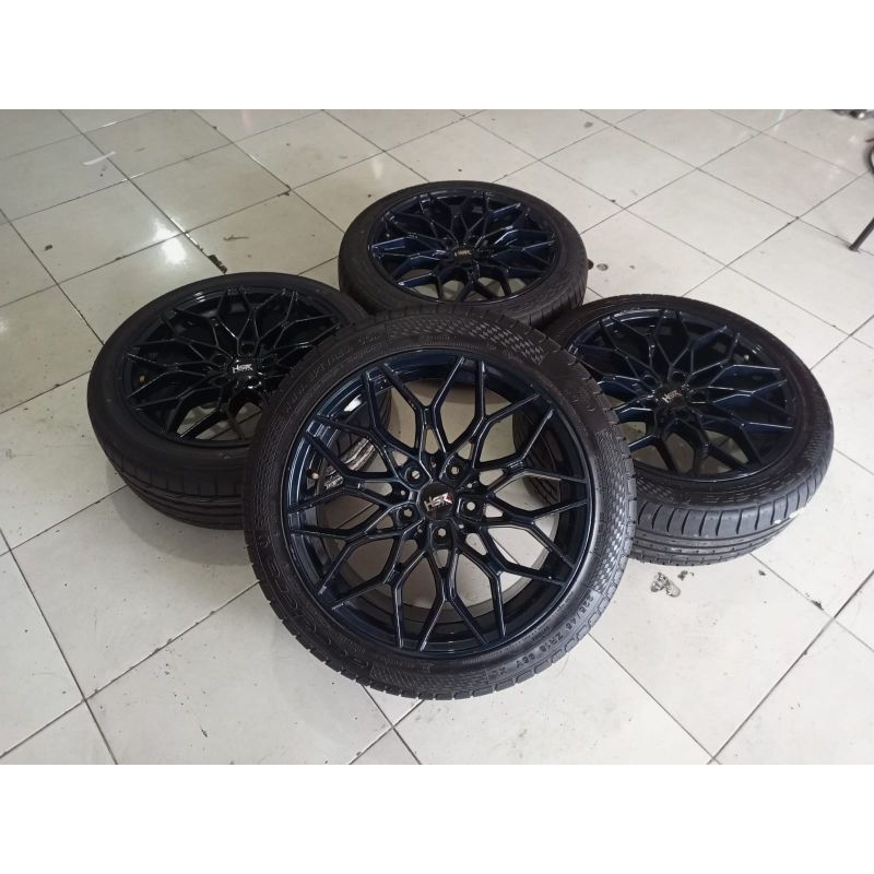 VELG MOBIL BEKAS  RING 18 LUBANG 5X114 PLS BAN 225/45/18