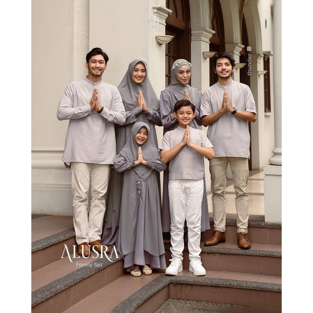 KOKO LENGAN PANJANG ALUSRA FAMILY SET ORIGINAL BY SHIERAKI SARIMBIT KELUARGA TERBARU 2023