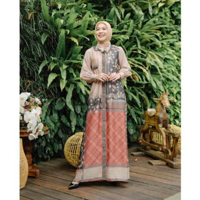 Anandayu Dress teracotta size M by Muda official