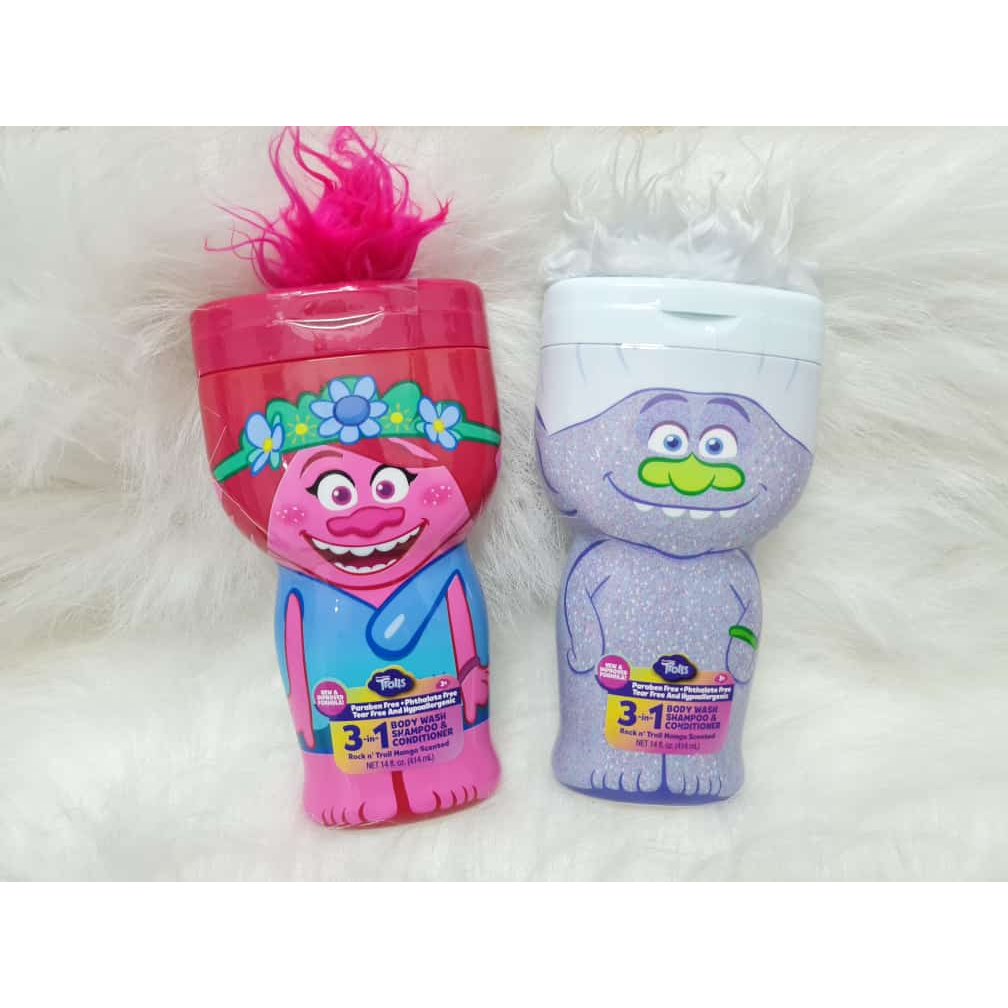 Pinkfong Baby Shark Bubble Bath, Body Wash dan Shampoo / sabun sampo gelembung / 3in1 head to toe / shampoo baby shark