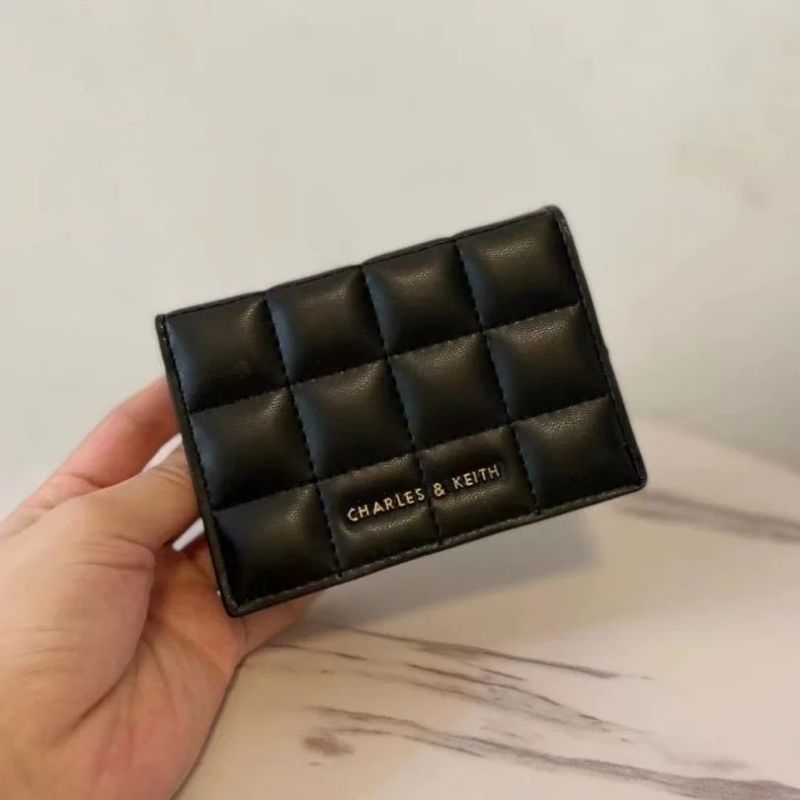 CK Quilted Mini Wallet