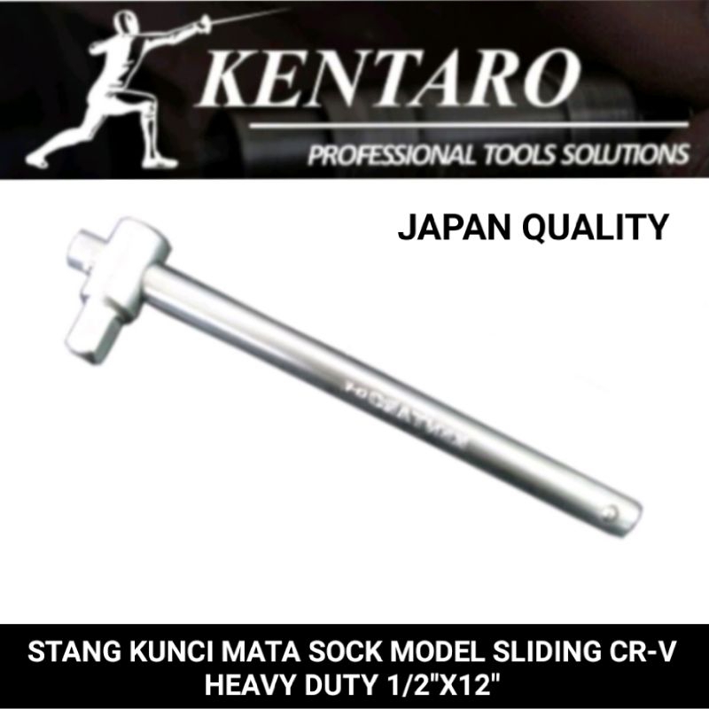 stang kunci mata sock model sliding 1/2&quot;x12&quot; CR-V heavy duty kentaro Japan quality
