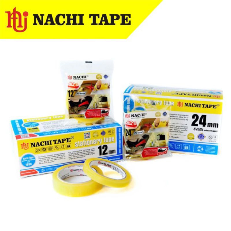 

(PCS) ISOLASI NACHI 12MM 1/2X72 YARD