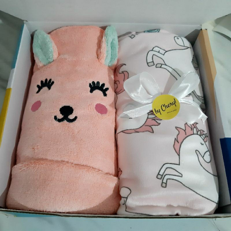 Hampers Baby Gift Set / Handuk bayi dan Selimut Bayi