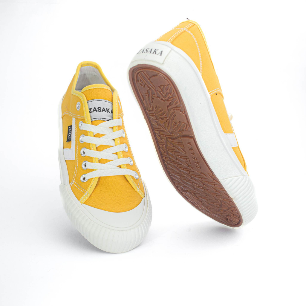 Zasaka - Sepatu Mandalungan Yellow Sneakers Casual Pria Wanita