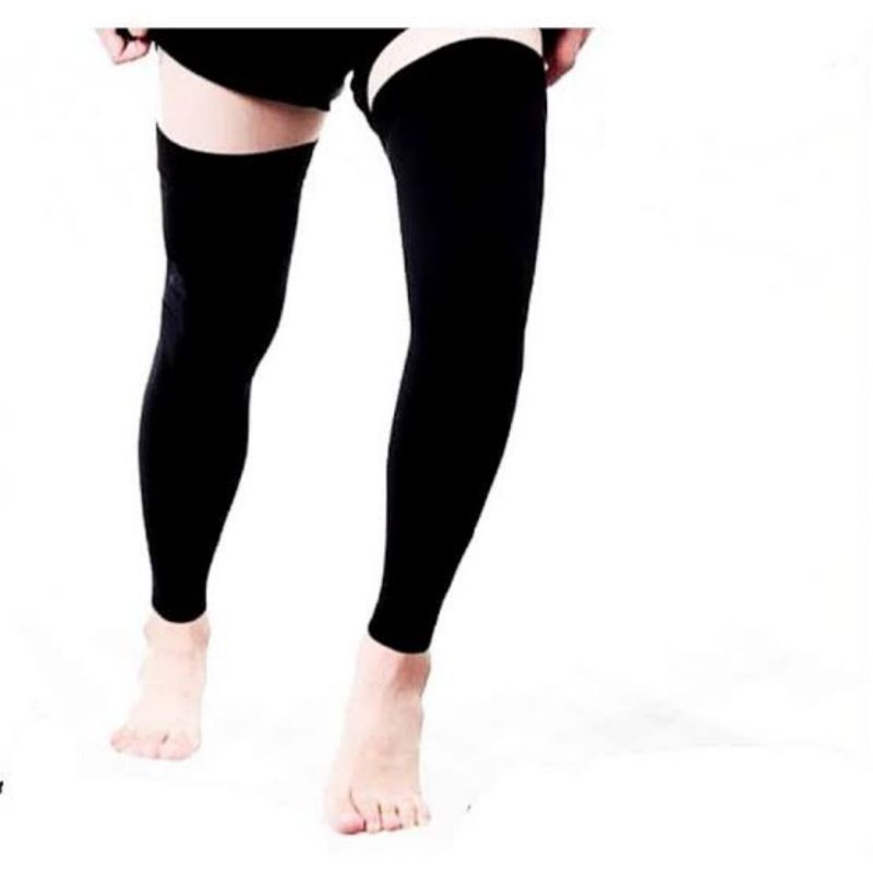 1 Pasang manset Deker Lutut kaki  leg Warmer sleeve pelindung Dengkul kaki manset volly tebal