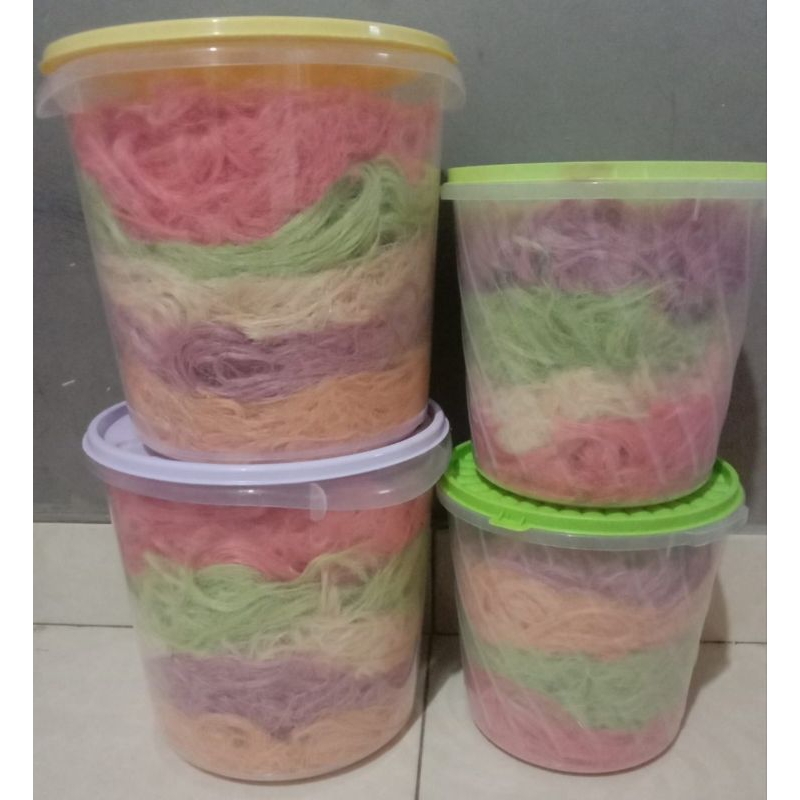 

rambut nenek/arumanis/rambut pelangi kemasan toples 1 kg