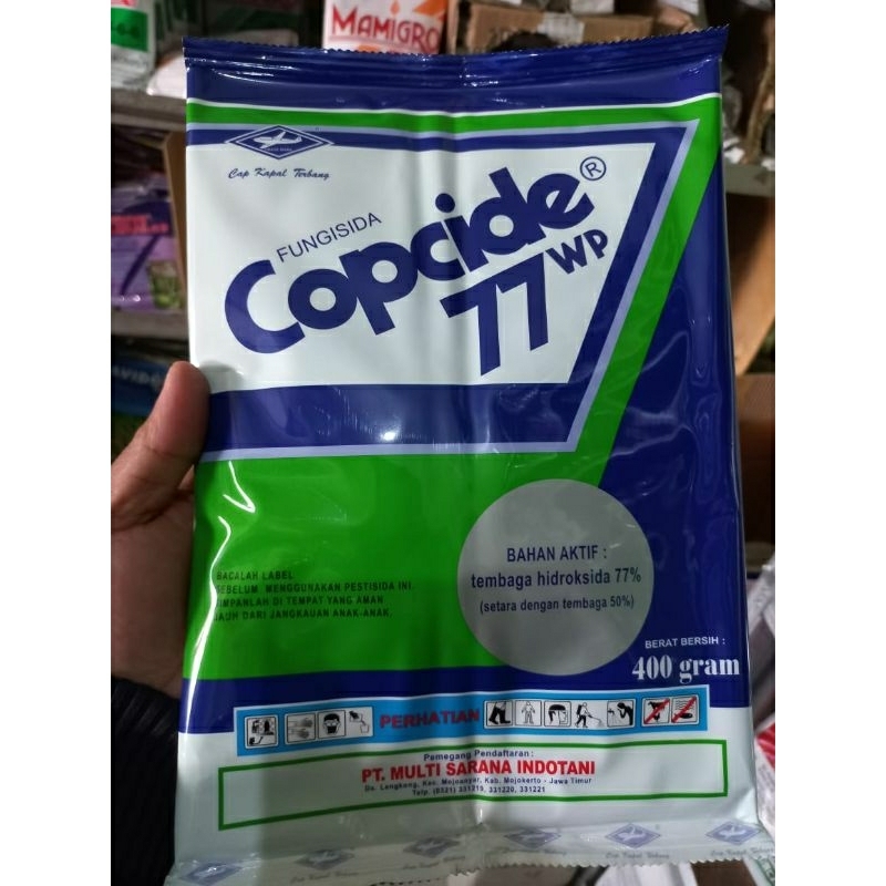 Copcide 77 Wp Kemasan 400 gram