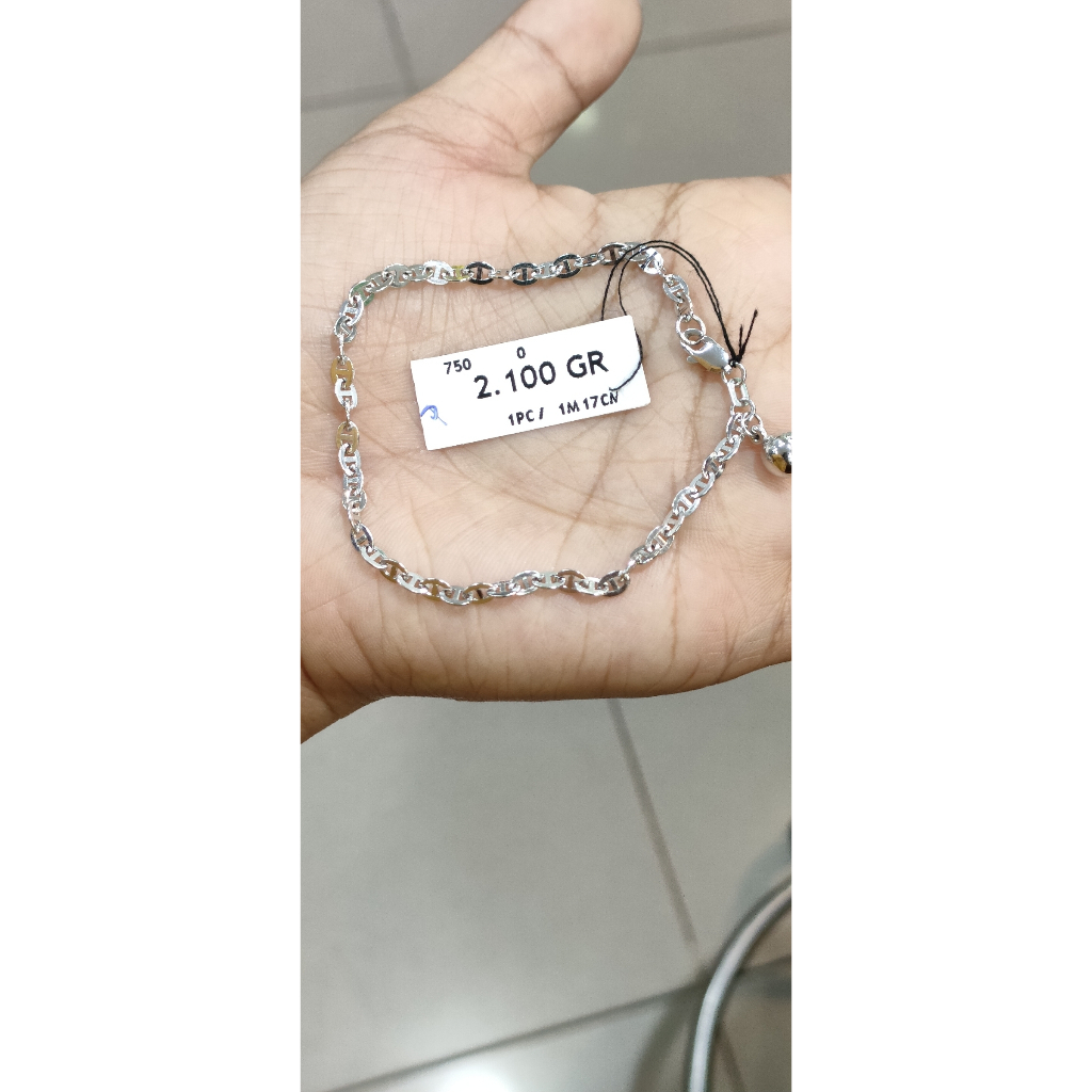 Gelang Emas 17K - 2.1 Gr Kadar 750 - 4631