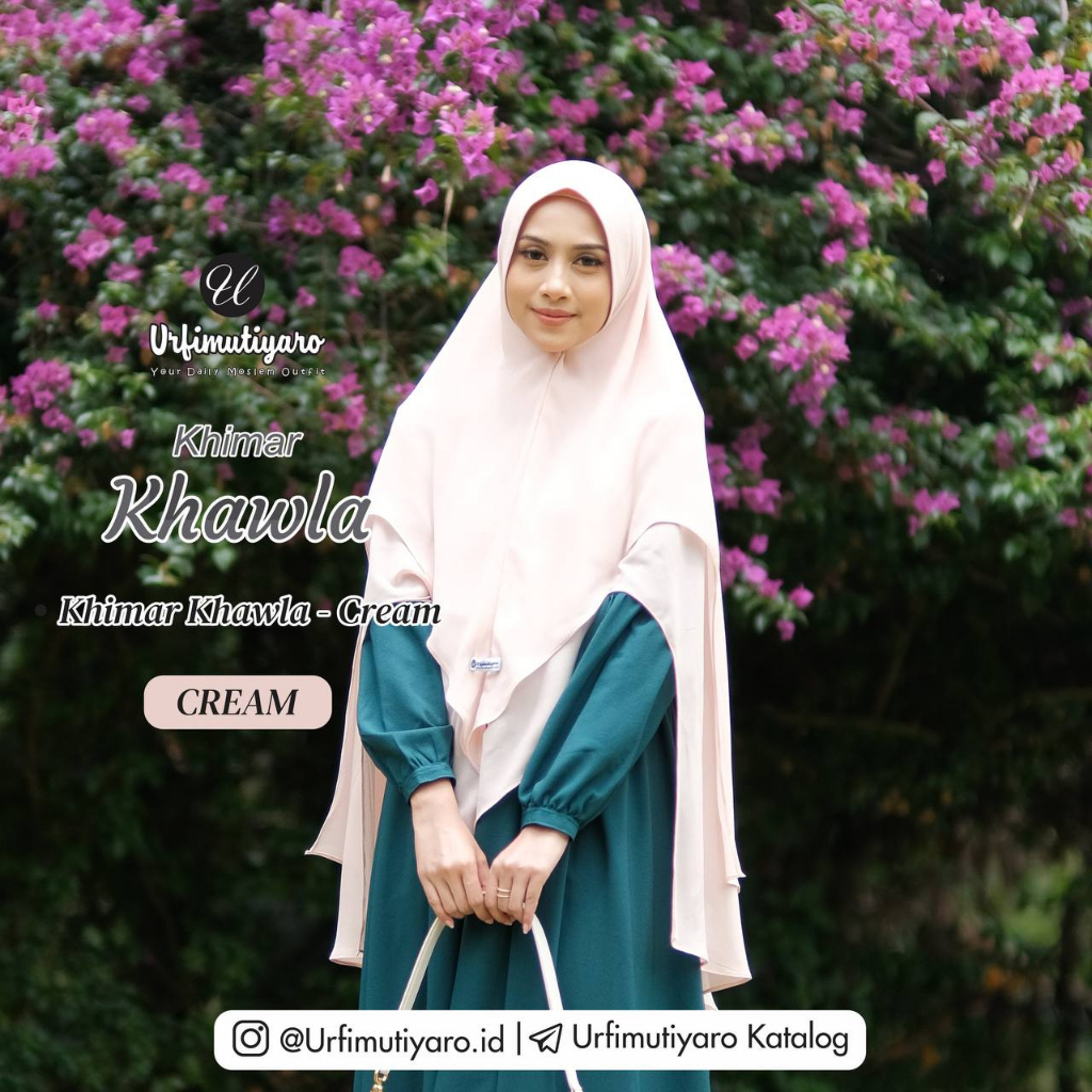 Khimar Khawla Cream