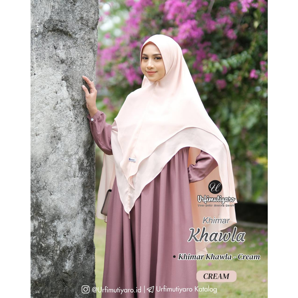 Khimar Khawla Cream
