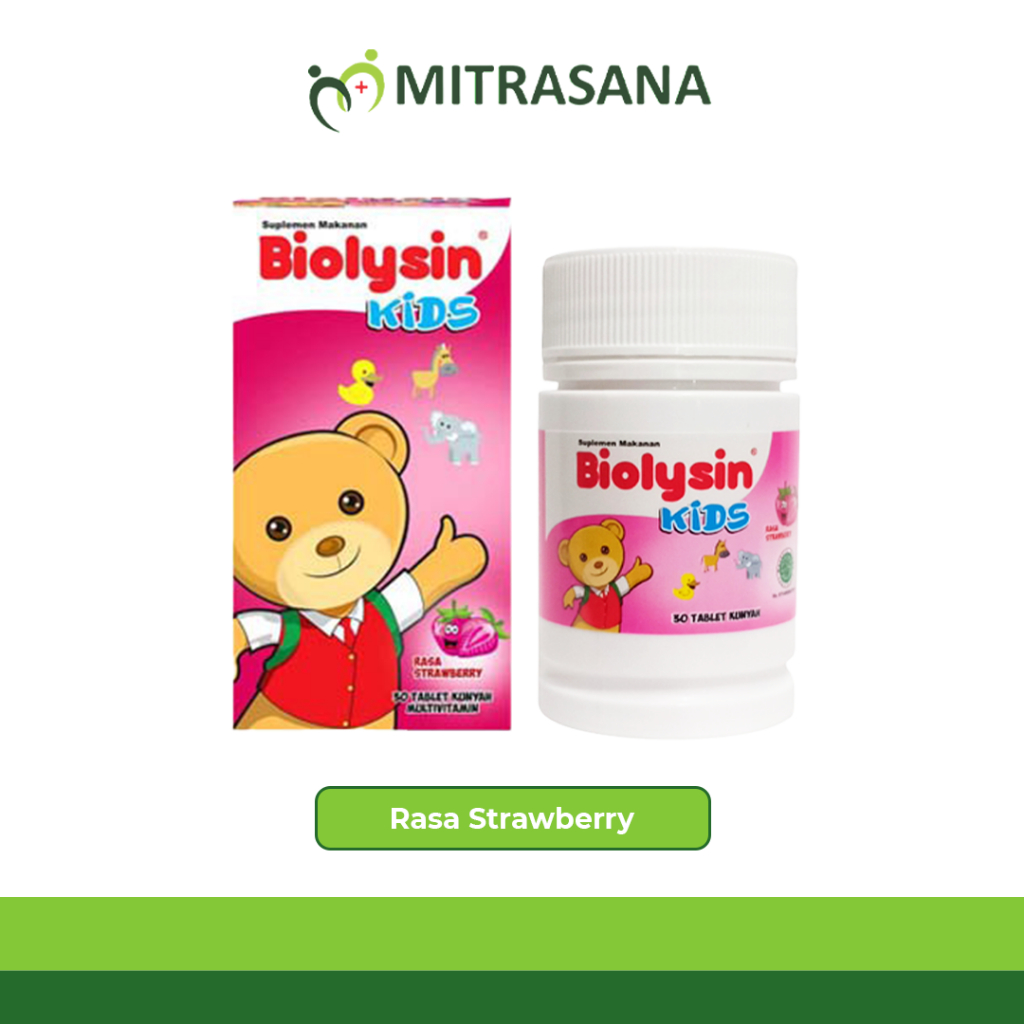 Biolysin Kids 30 Tab - Multivitamin Anak