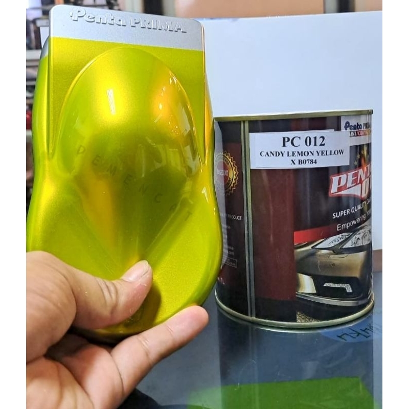 CAT KUNING LEMON CAT CANDYTONE PU PENTA OTO CANDYTONE LEMON YELLOW