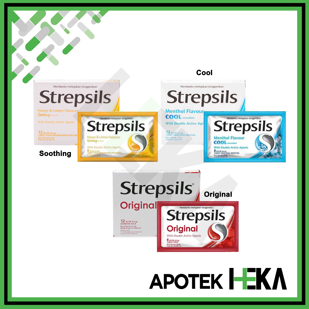 

Strepsils Permen isi 12 - Pelega Sakit Tenggorokan (BANDUNG)