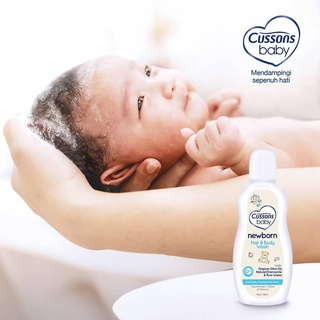 Sabun &amp; Shampoo bayi NEWBORN Cussons Baby 100mL Hair &amp; Body Wash Organic Olive Oil Natural  new born  cusson