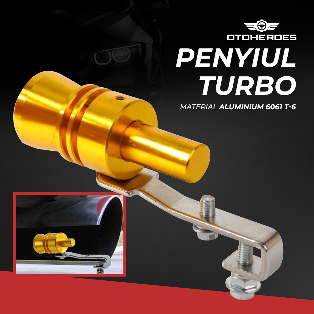 Penyiul Turbo Palsu Knalpot Mobil - TUR006