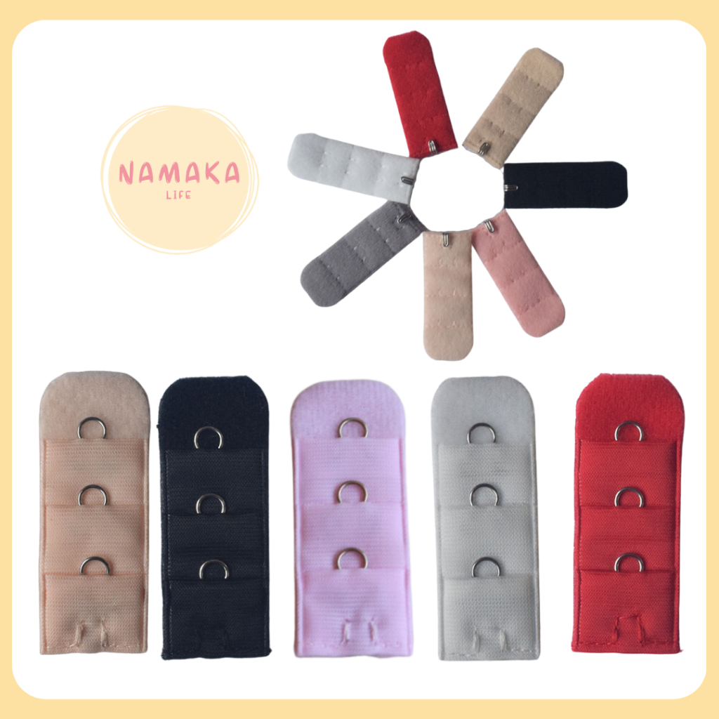 [NL] BRA EXTENDER KORSET EXTENSION HOOK PENAMBAH PANJANG KAIT 1 EKSTENSI BH SAMBUNGAN PENGAIT SIAP P