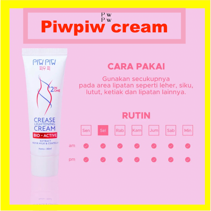 PIW PIW Crease Lightening Cream Original