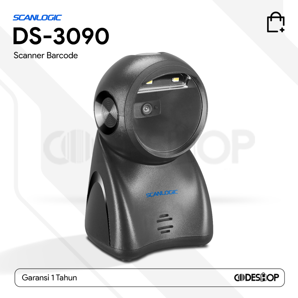Scanlogic DS-3090 Scanner Barcode Imager Scan Duduk 2D Auto Sense