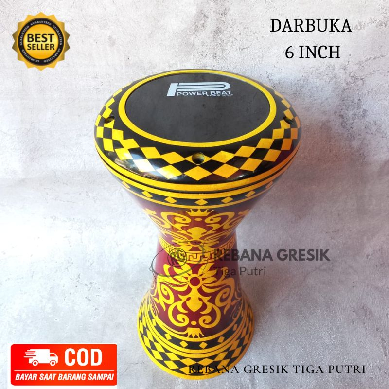 Darbuka Hadroh Ukuran 6 inch