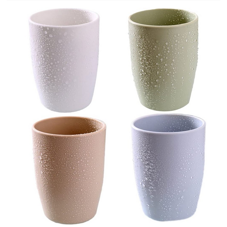 A324-A327 GELAS PLASTIK SERBAGUNA pelastik elastis mug cangkir peralatan makan makanan rumah dinner set glass cangkir tatakan minum minuman dapur