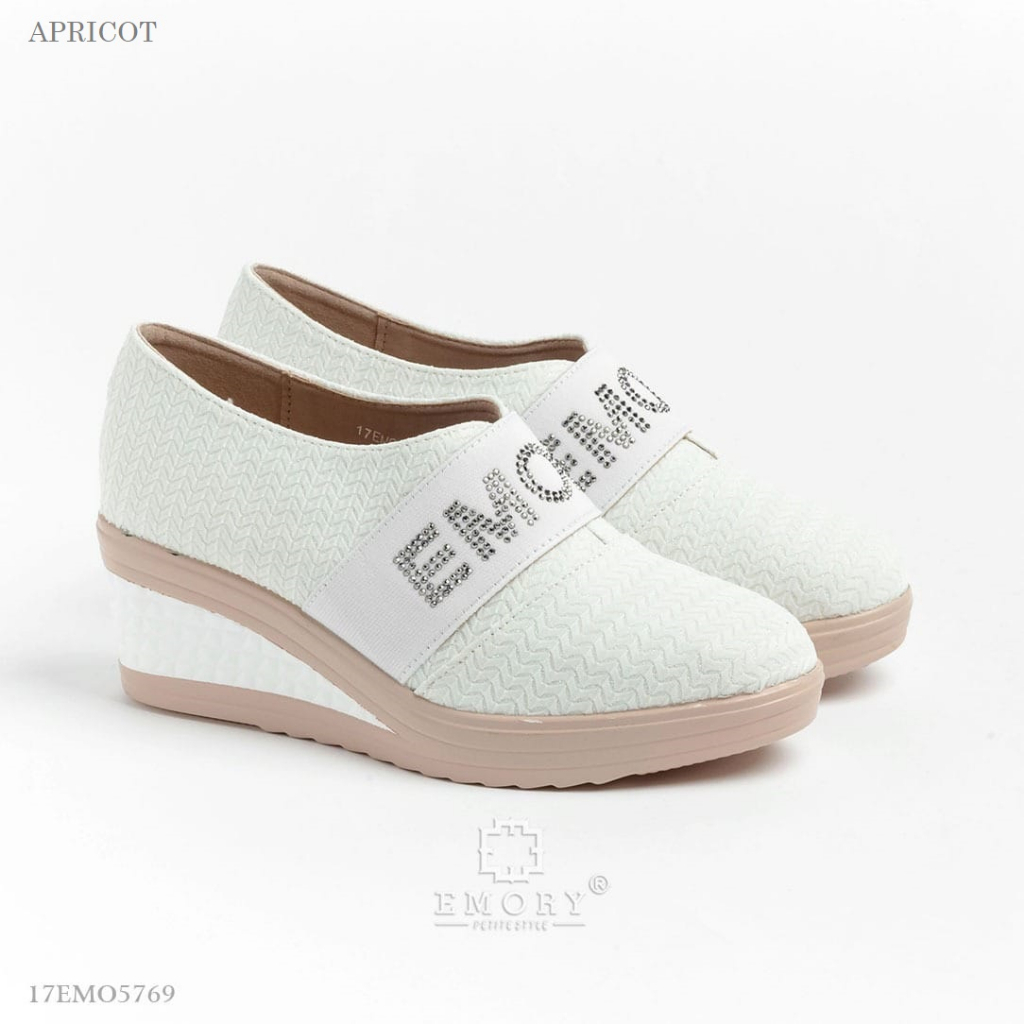 SEPATU WEDGES WANITA EMORYSTYLE  Cassara 17EMO 5769 MB