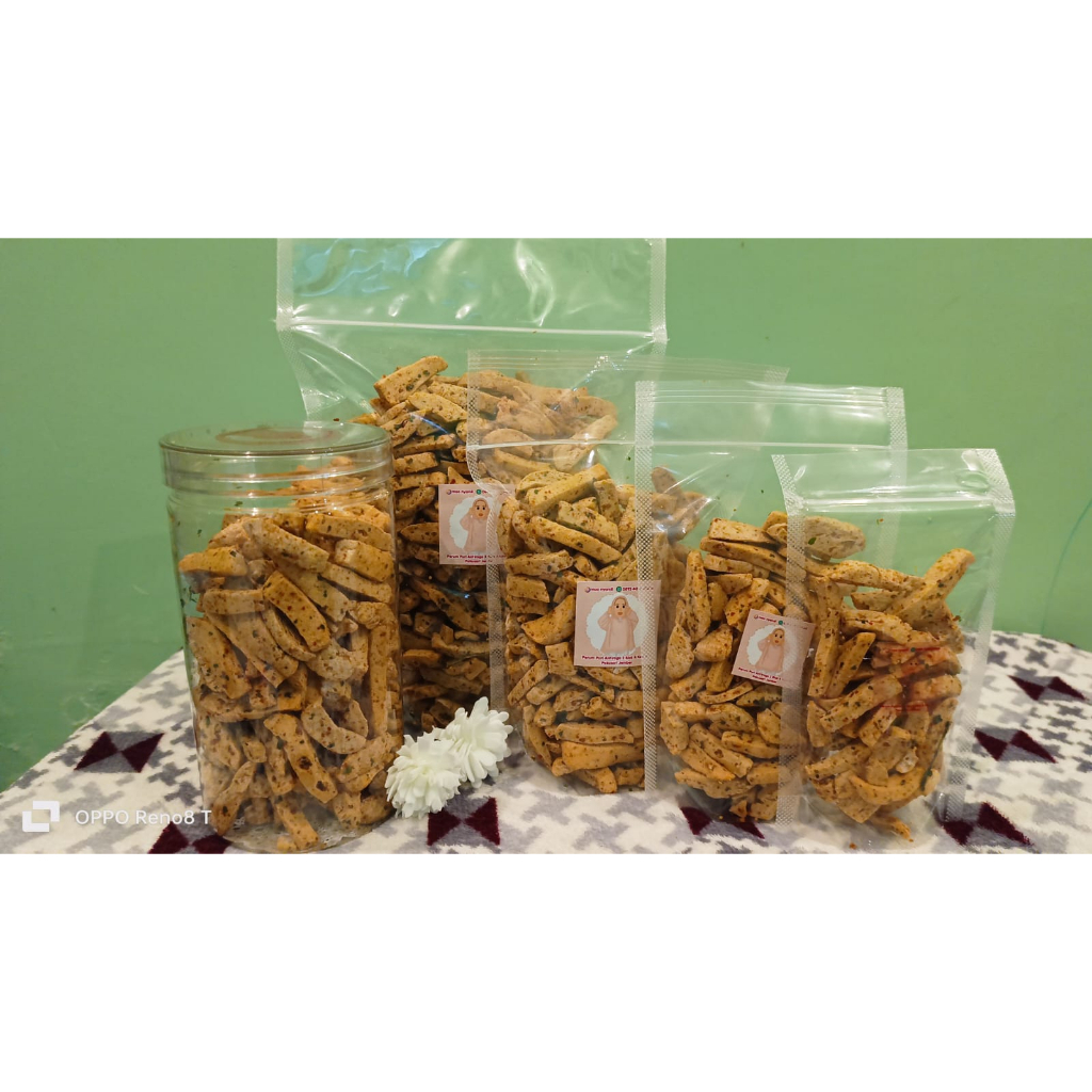 

Termurah Kiloan BASRENG VIRAL | Basreng Stik Pedas Daun Jeruk 120gram