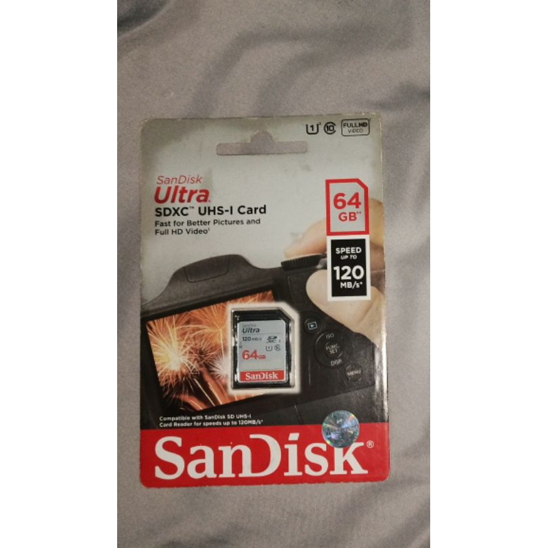 Memori kamera sandisk 64gb